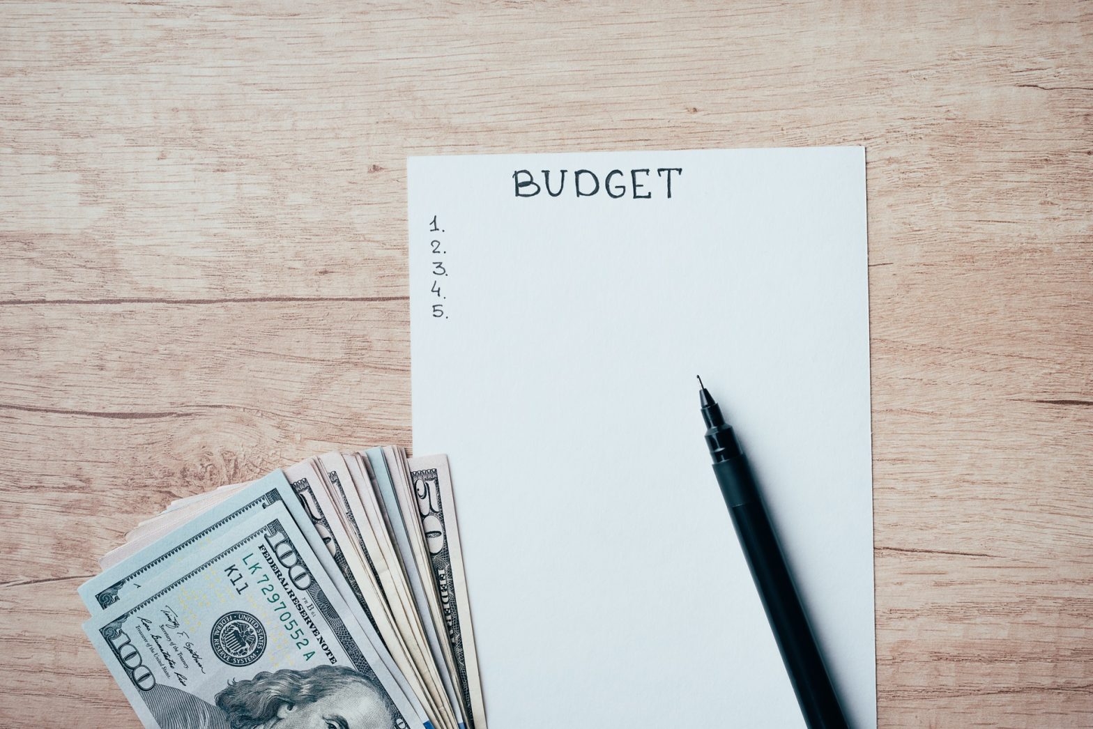 Develop a Realistic Budget
