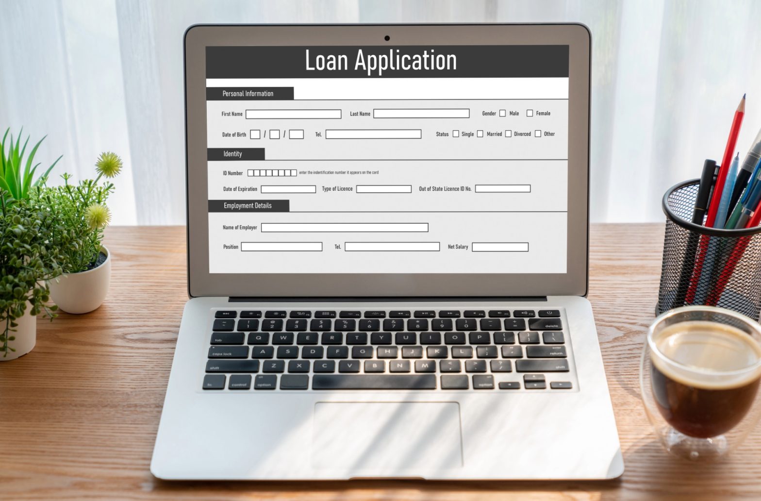 online loan application