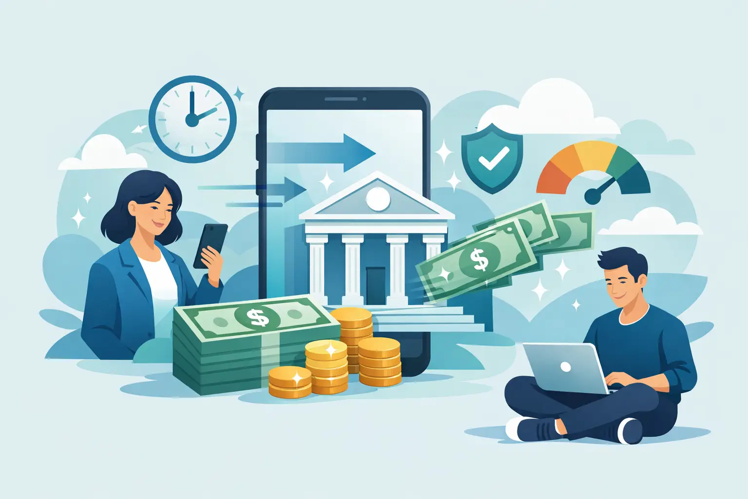 Direct Deposit Loans in Minutes No Credit