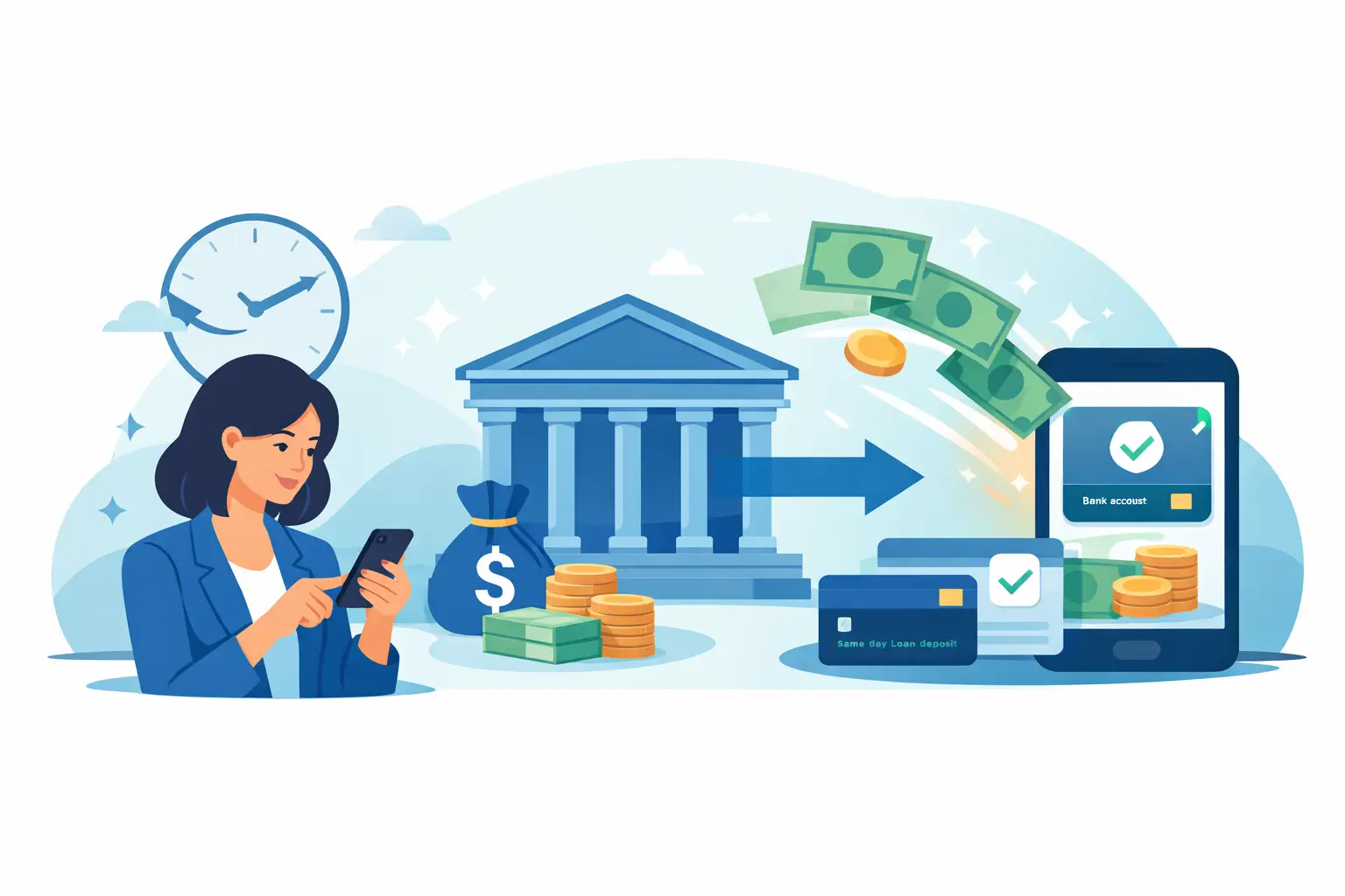 Same Day Loan Deposit: How It Works