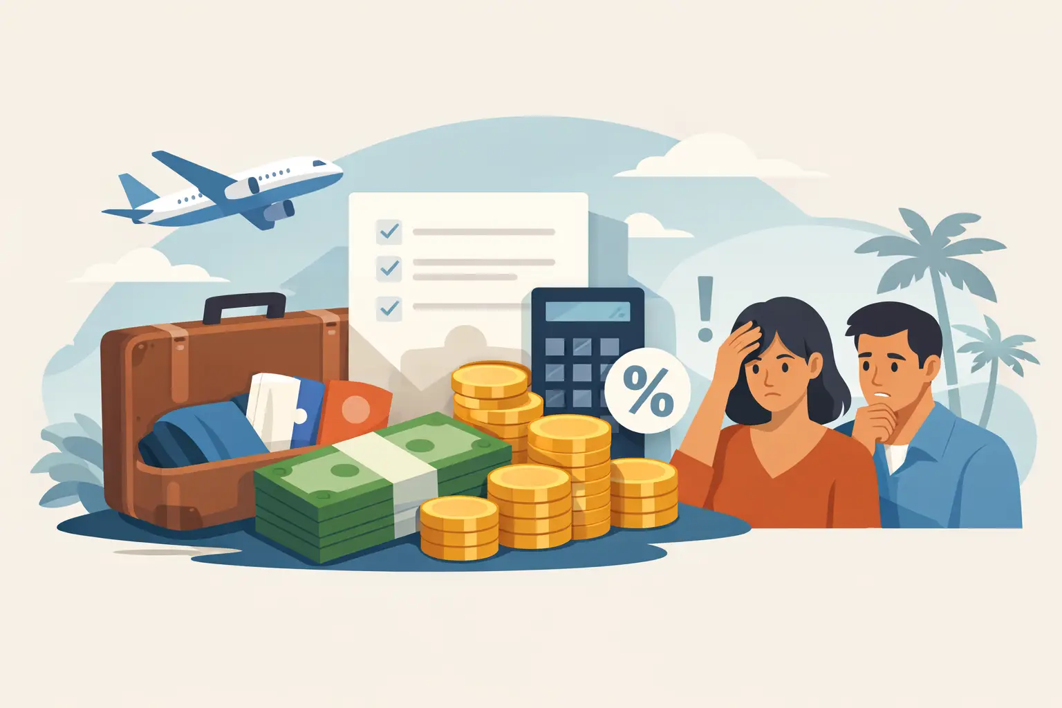 An Unexpected Travel Expense Loan Example