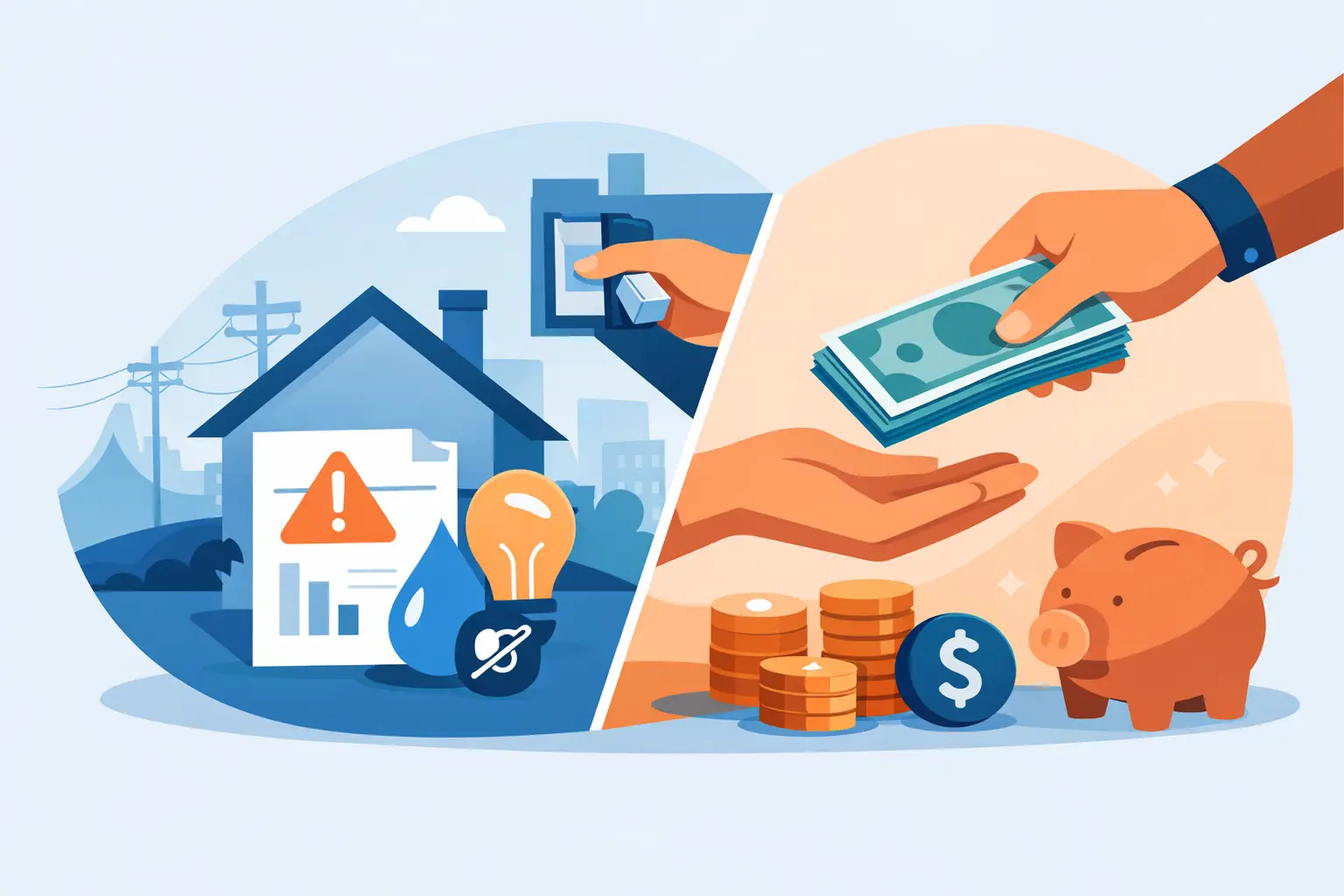 Borrow Money for Utility Bill Shutoff Fast