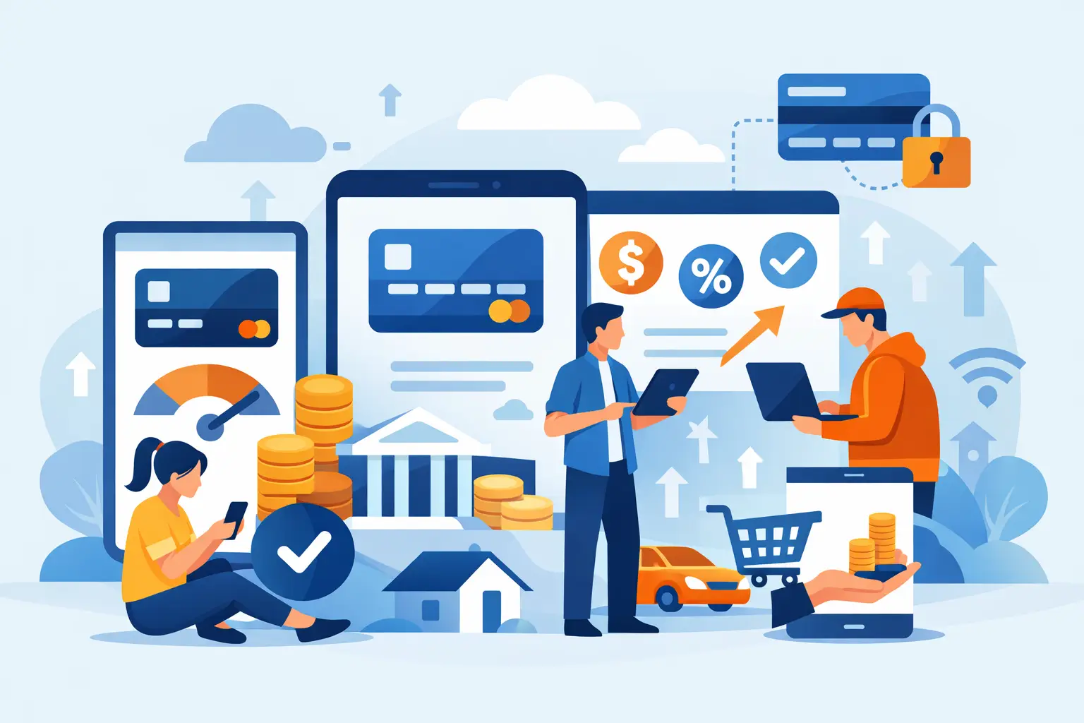 Digital Borrowing Trends for Subprime Consumers